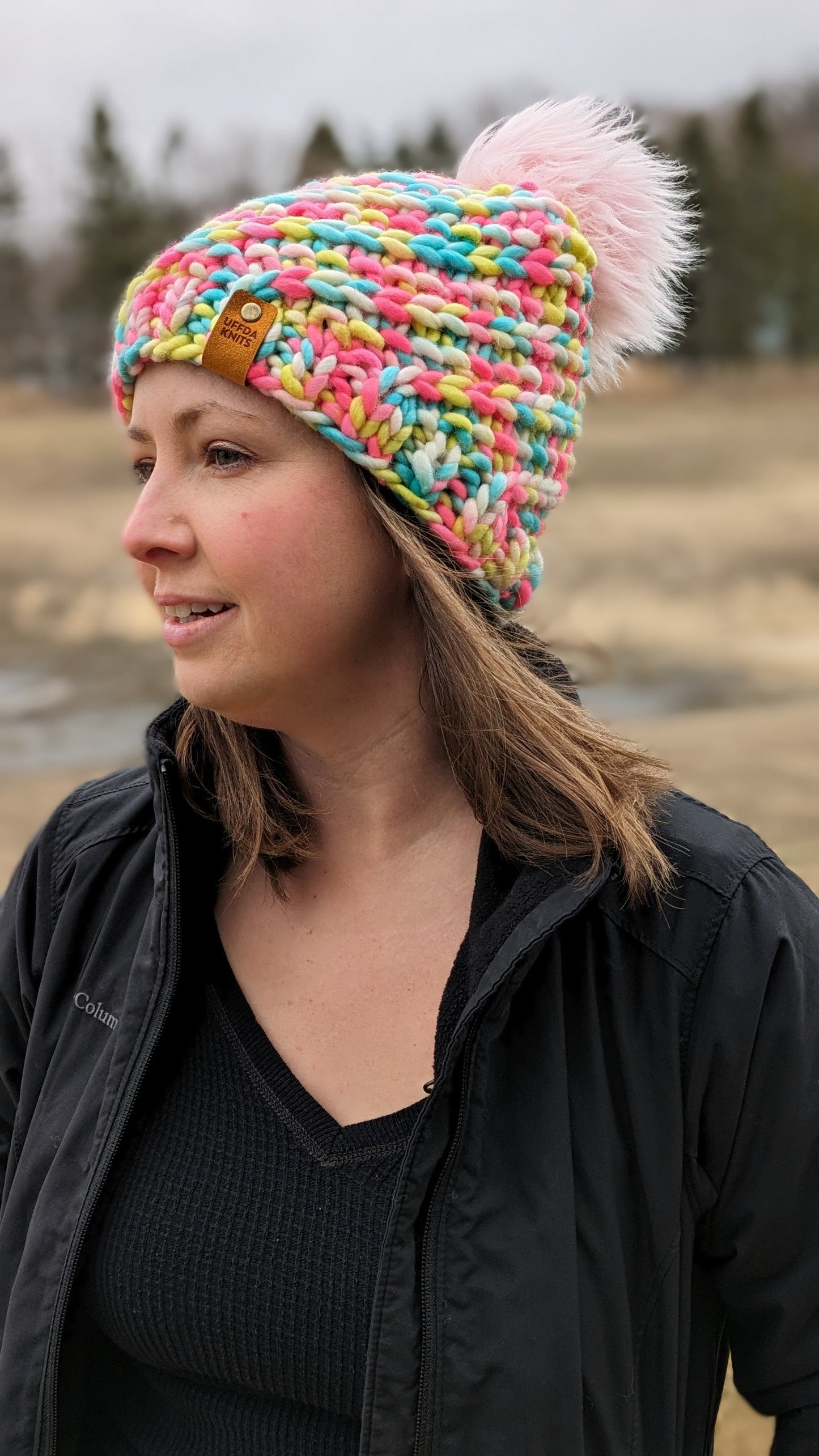 Marshmallow Twist Beanie