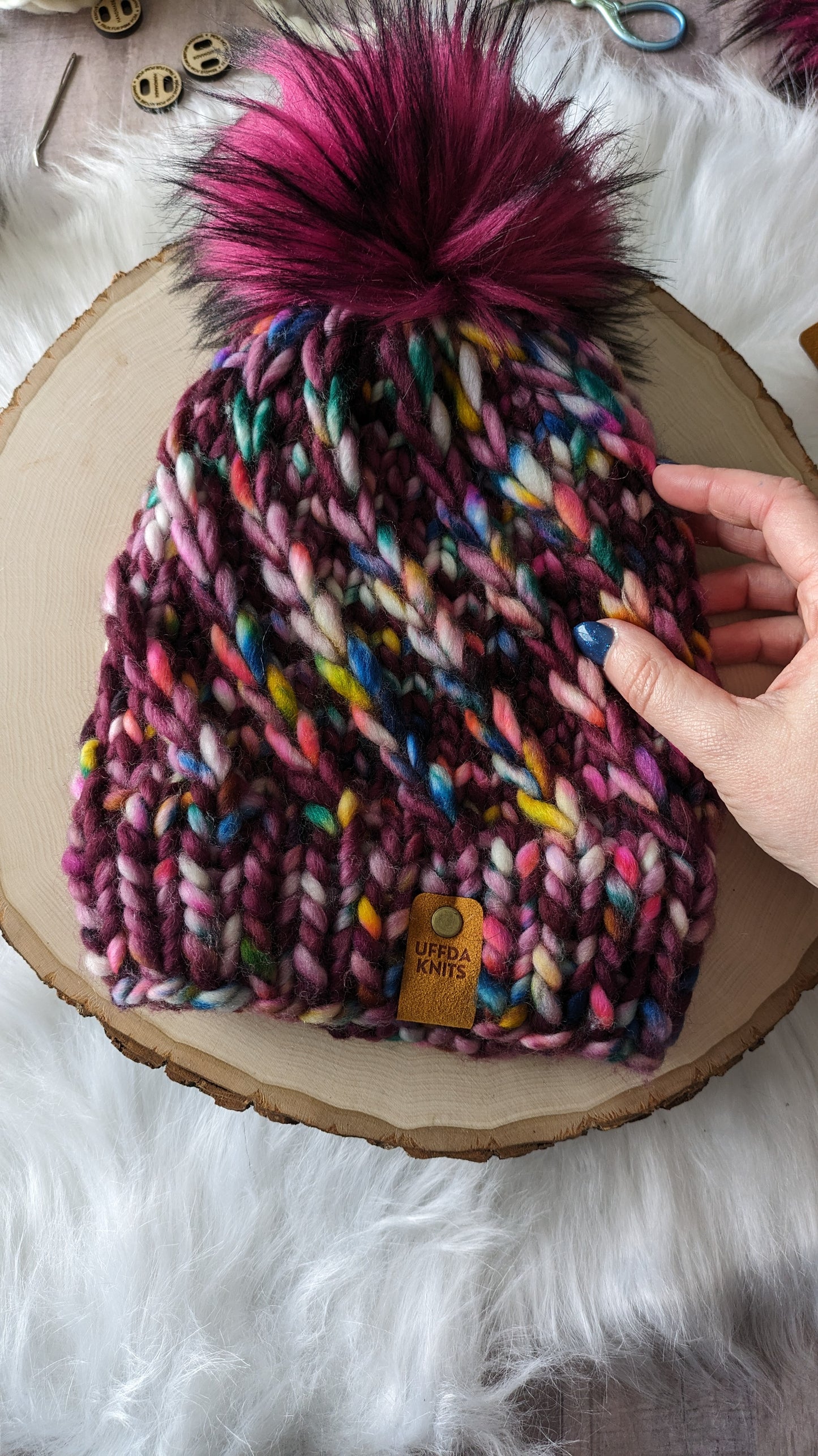 Heartbreaker Swirl Beanie