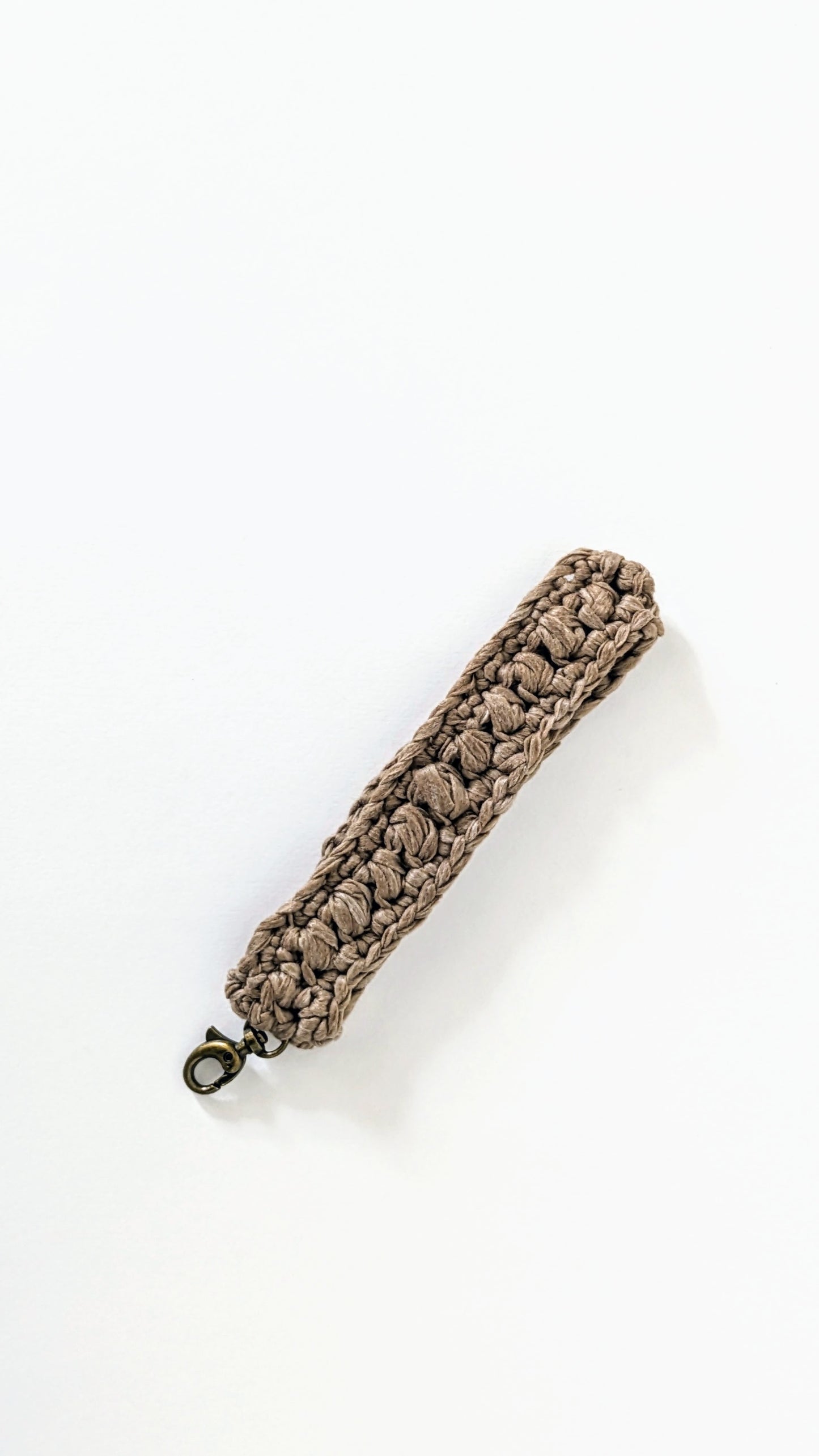 Sand Boho Wristlet